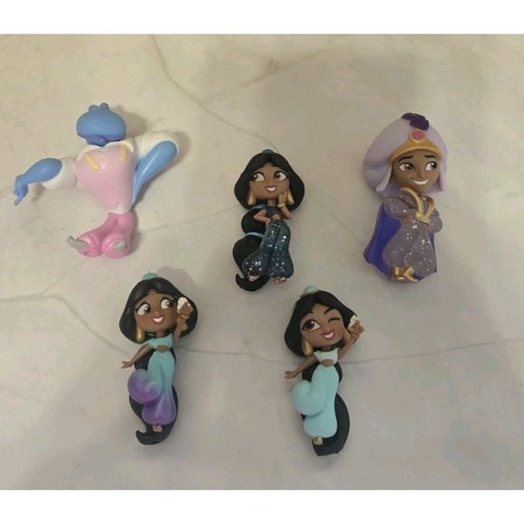 Funko Other - Disney Princess Jasmine Characters Figures Set Of 5 Figures Mystery Mini Series
